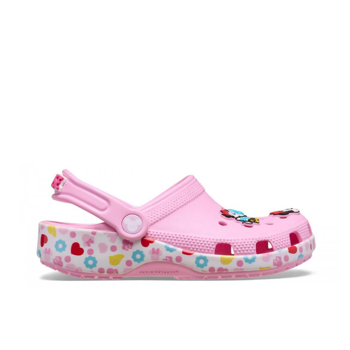 Crocs MckyFrndsMinnieClsClg K Çocuk Terlik - Pembe