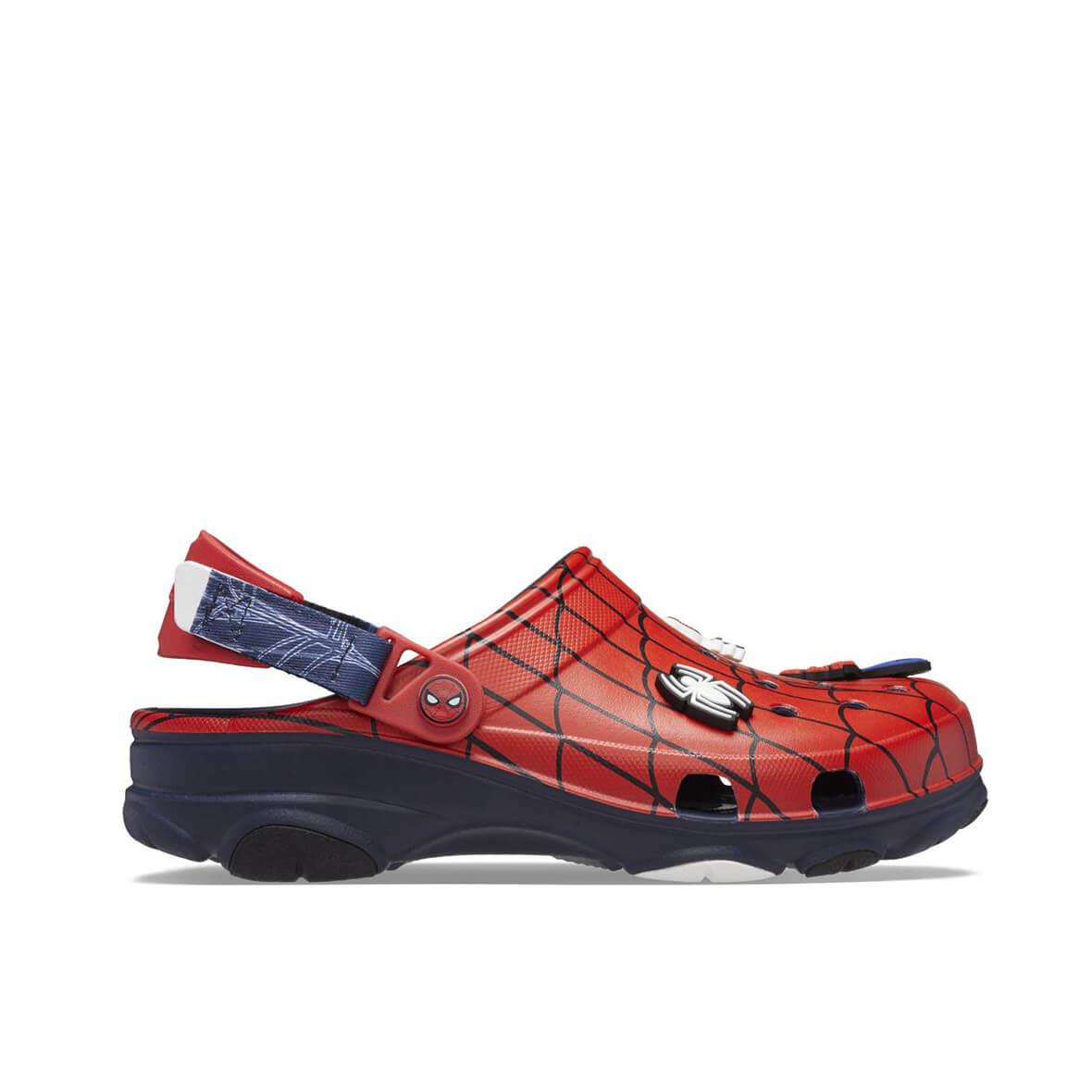 Crocs Spider Man All Terrain Clog K Çocuk Terlik - Kırmızı / Lacivert