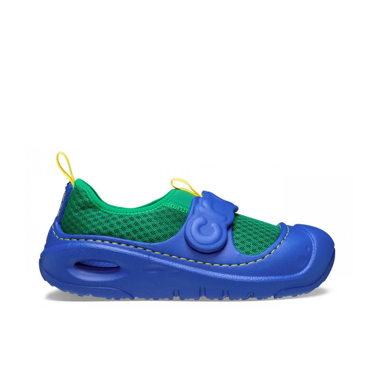 Crocs Swiftwater Splash T Çocuk Terlik - Mavi / Yeşil