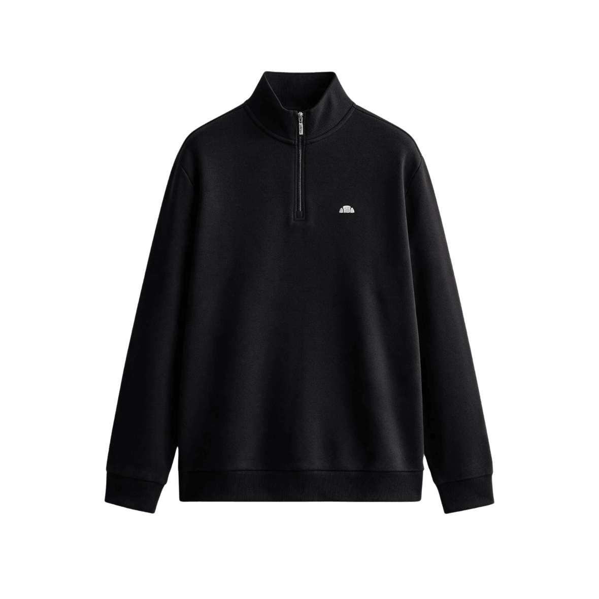 Ellesse 5WM1603-BK Yarım Fermuarlı Erkek Sweatshirt - Siyah