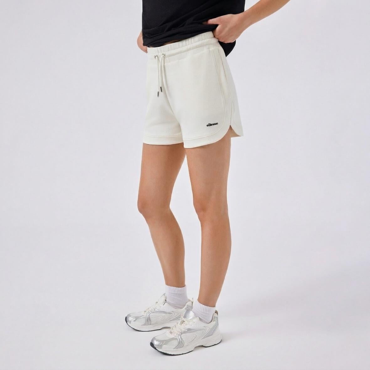 Ellesse 6SF4013-OF Kadın Şort - Kırık Beyaz