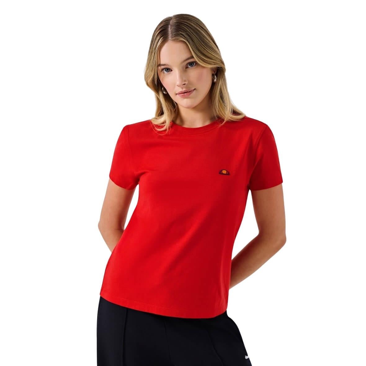 Ellesse 6SF5028-RD Kadın T-Shirt - Kırmızı