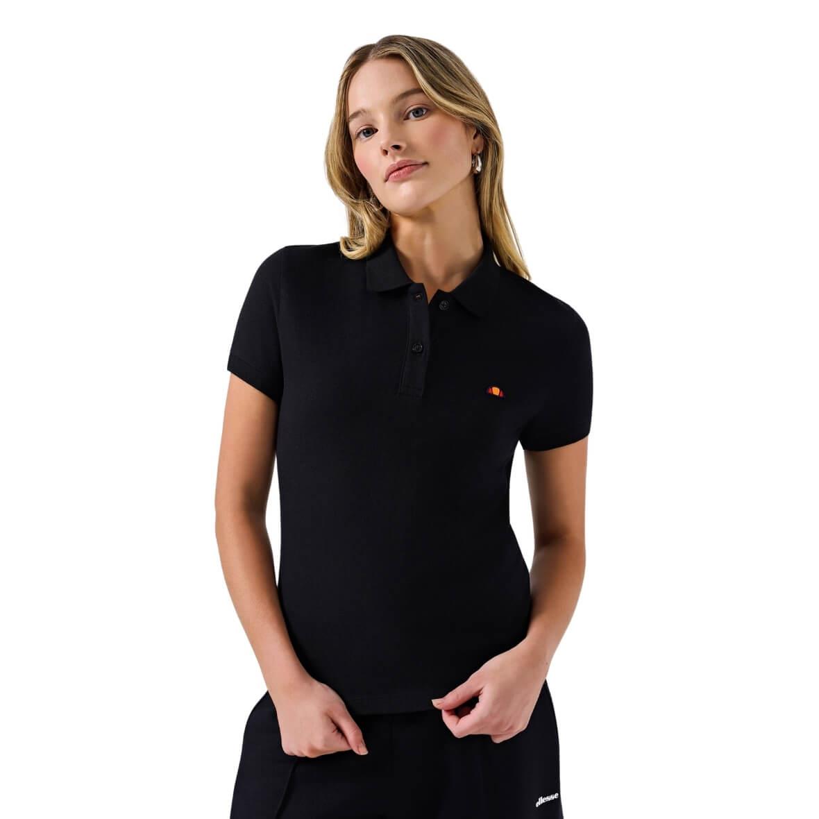 Ellesse 6SF5056-BK Kadın Polo Yaka T-Shirt - Siyah