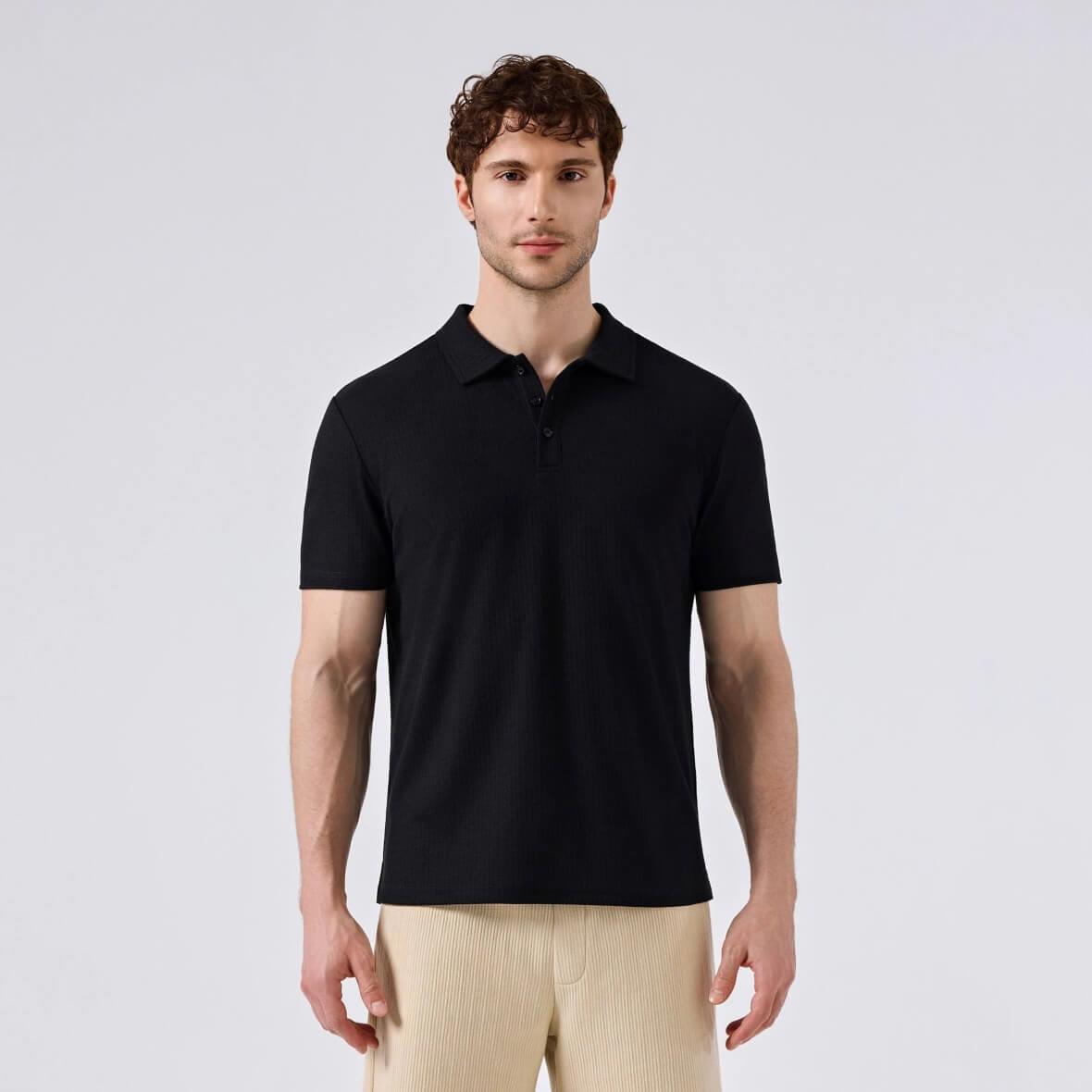 Ellesse 6SM5003-BK Polo Yaka Erkek T-Shirt - Siyah