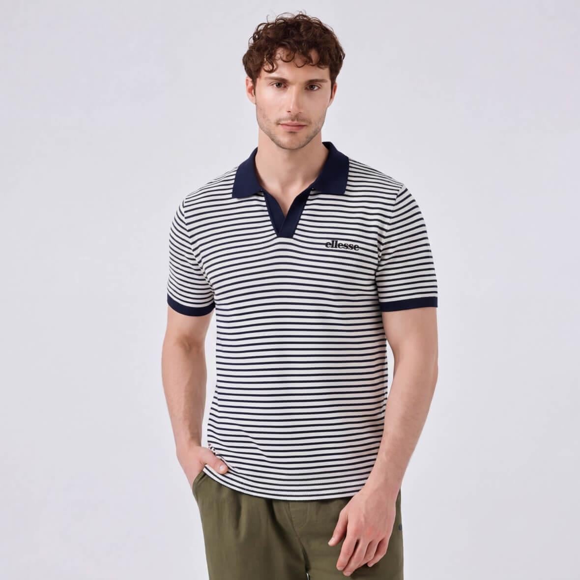 Ellesse 6SM5019-NV Polo Yaka Erkek T-Shirt - Lacivert