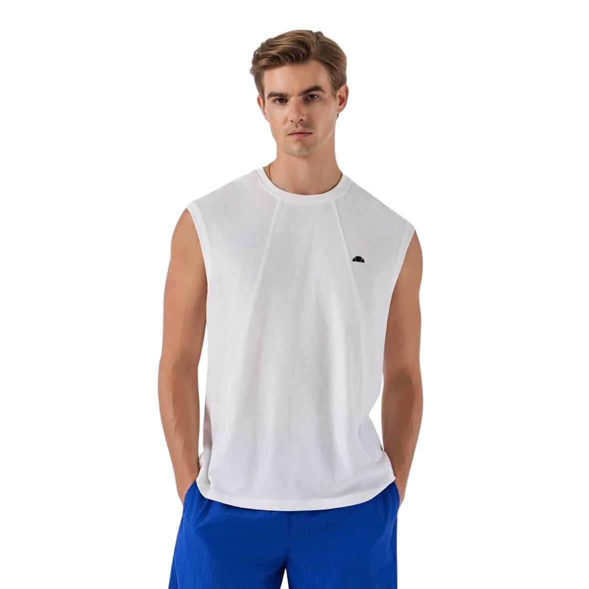 Ellesse 6SM5041-OF Erkek Atlet - Kırık Beyaz