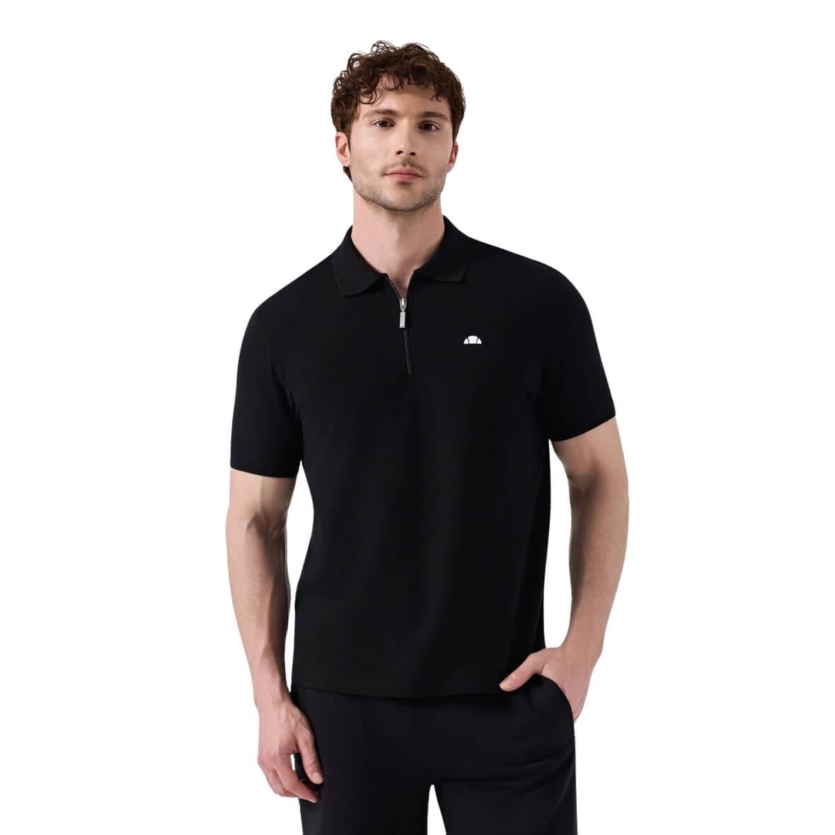 Ellesse 6SM5048-BK Polo Yaka Erkek T-Shirt - Siyah