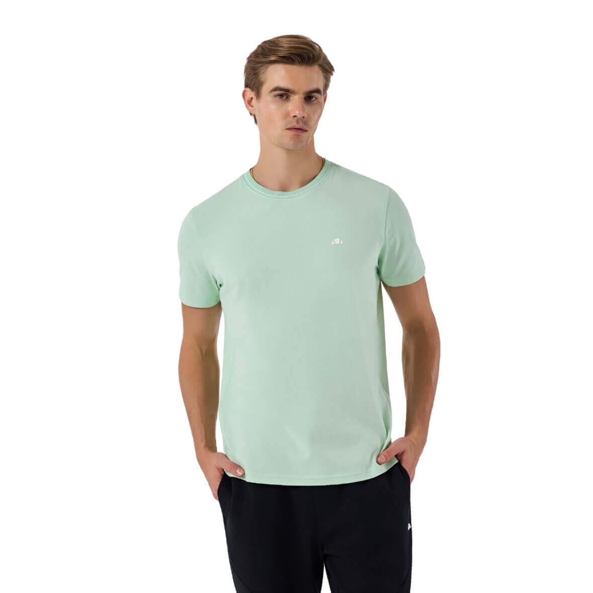 Ellesse 6SM5058-MNT Bisiklet Yaka Erkek T-Shirt - Mint