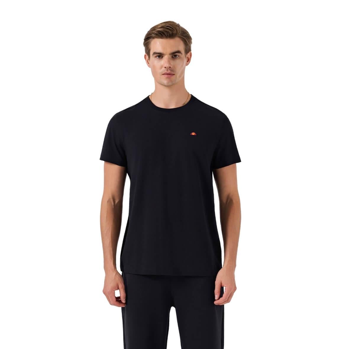 Ellesse 6SM5069-BK Bisiklet Yaka Erkek T-Shirt - Siyah