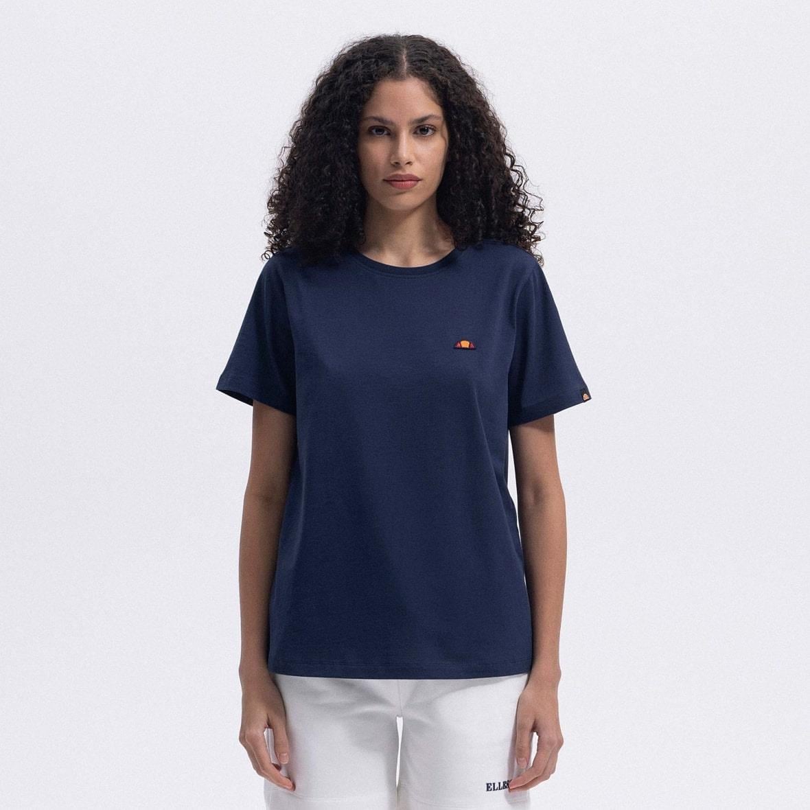 Ellesse EF174-NV Bisiklet Yaka Kadın T-Shirt - Lacivert