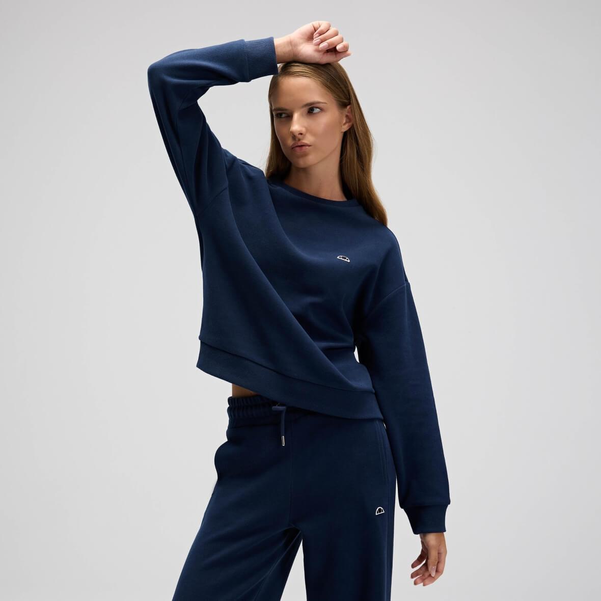 Ellesse EF540-NV Kadın Sweatshirt - Lacivert
