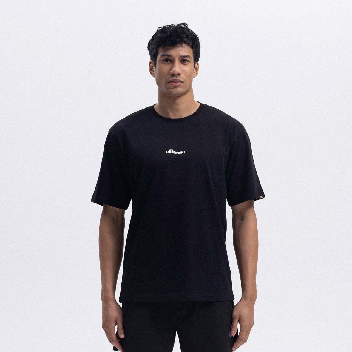 Ellesse EM391-BK Bisiklet Yaka Erkek T-Shirt - Siyah
