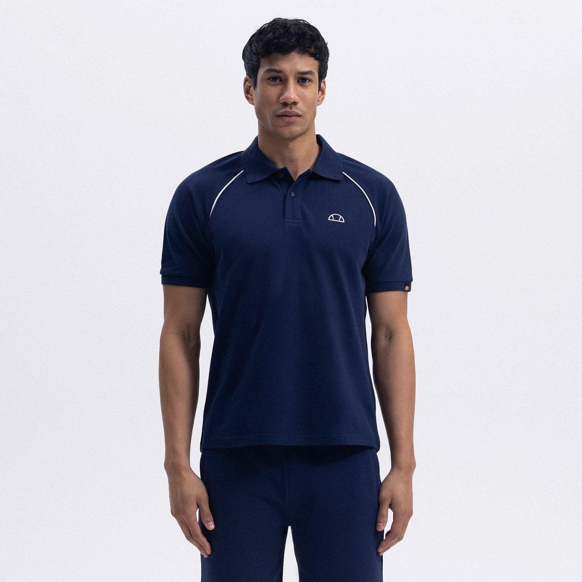 Ellesse EM407-NV Polo Yaka Erkek T-Shirt - Lacivert