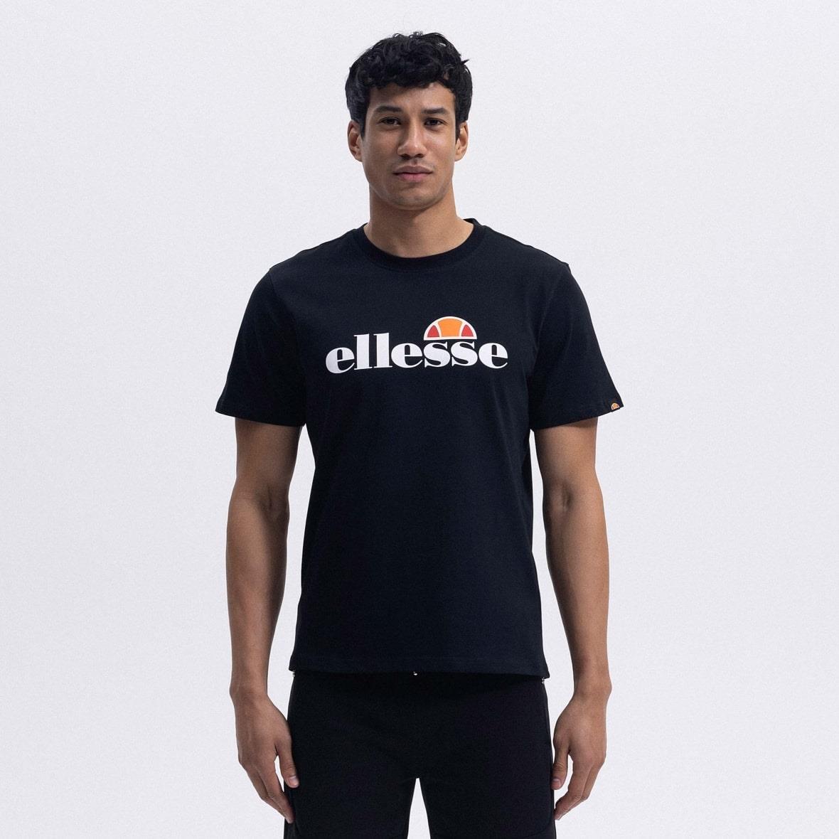 Ellesse EM459-BK Bisiklet Yaka Erkek T-Shirt - Siyah
