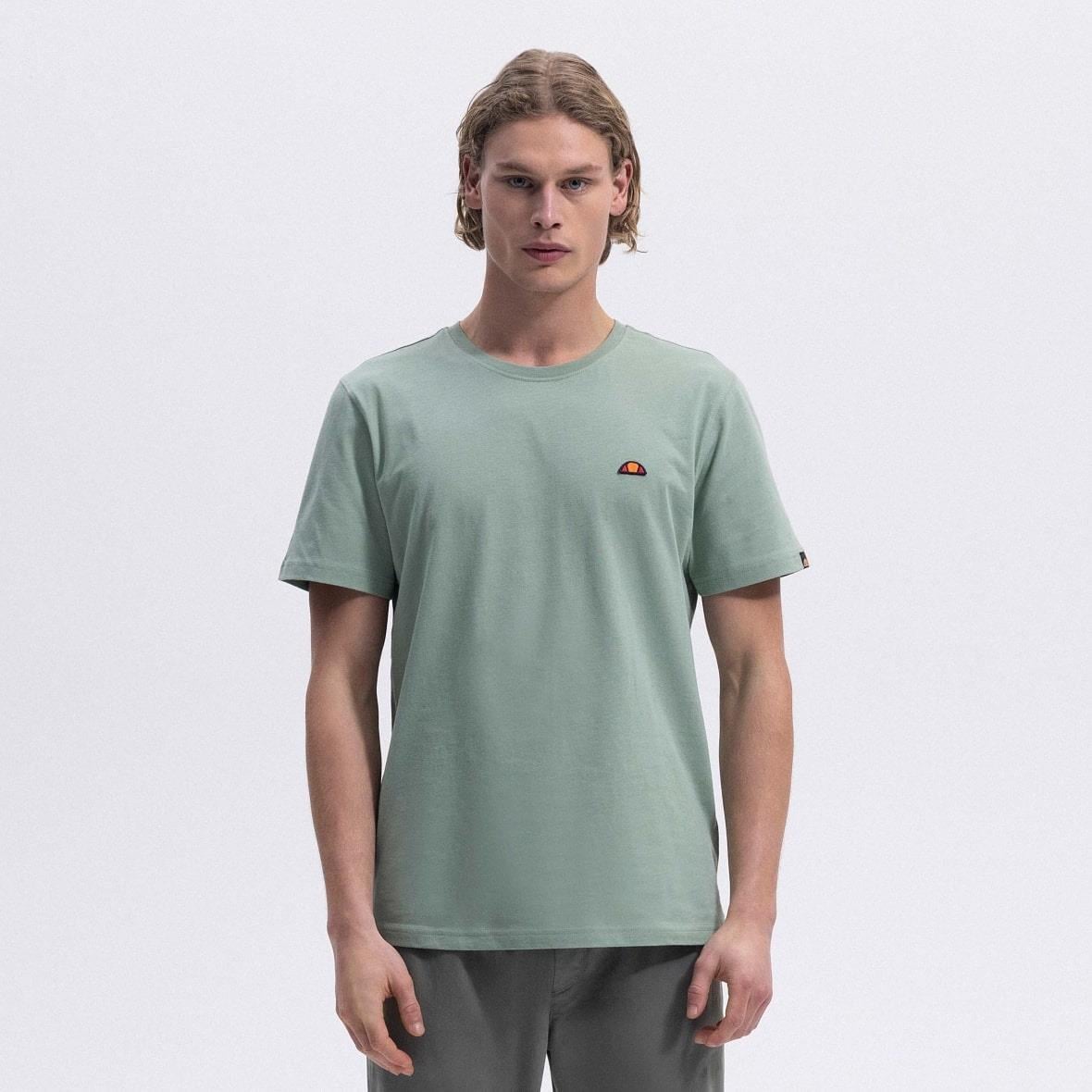 Ellesse EM461-MNT Bisiklet Yaka Erkek T-Shirt - Yosun