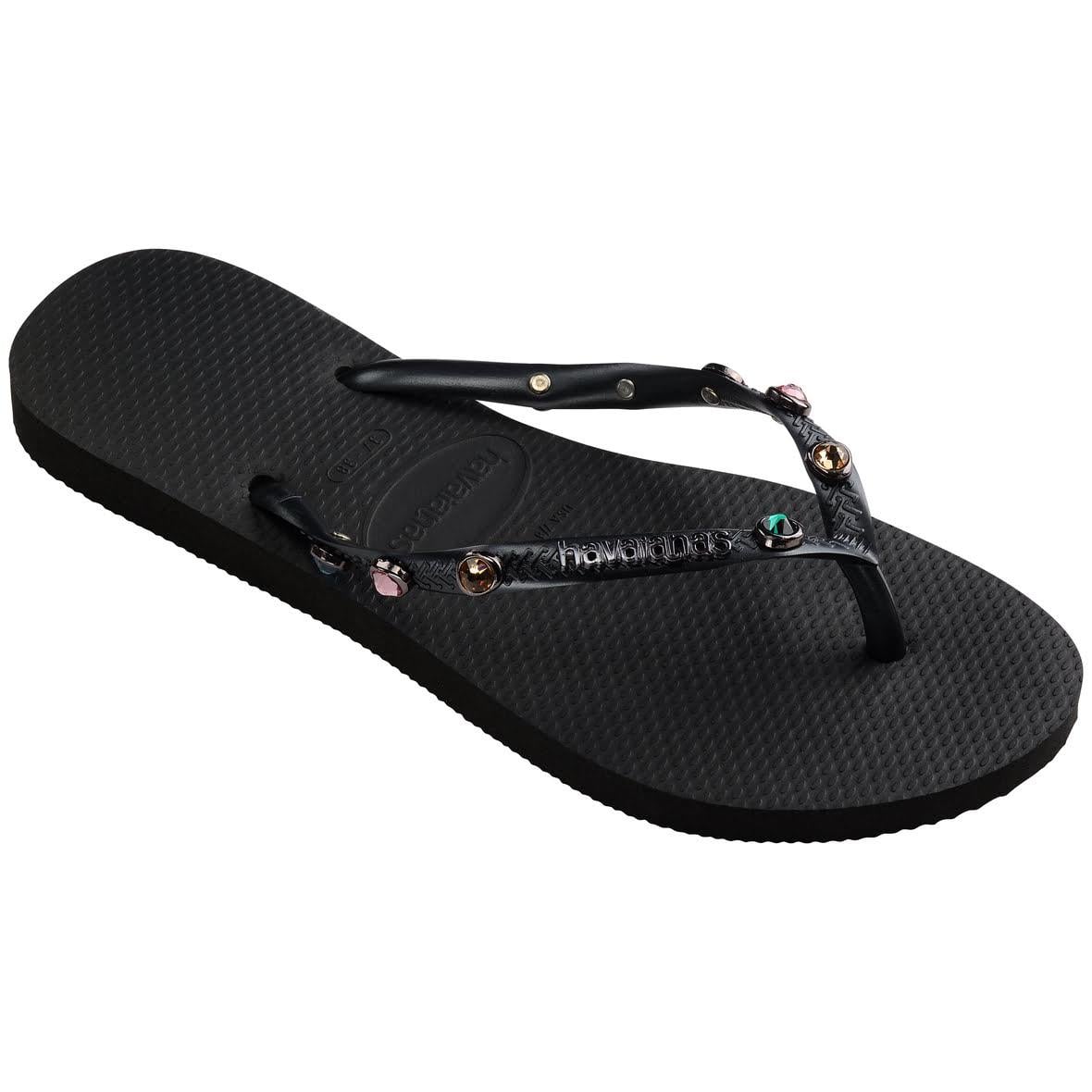 Havaianas Slim Luxury Bayan Terlik - Siyah