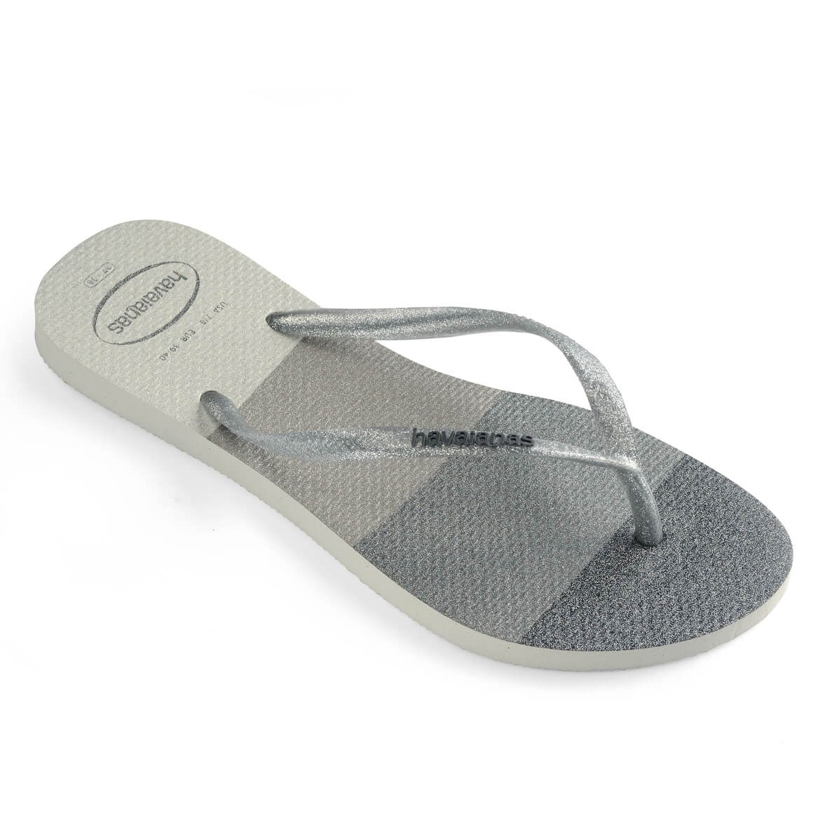 Havaianas Slim Palette Glow Bayan Terlik - White