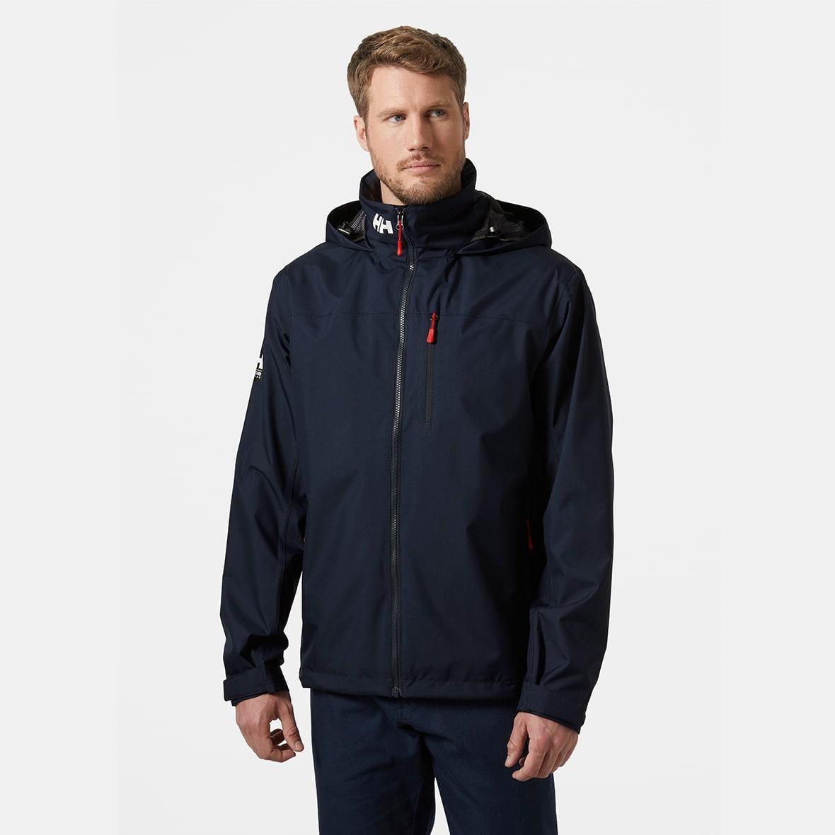 Helly Hansen Crew Hooded Jacket 2.0 Erkek Mont - Lacivert