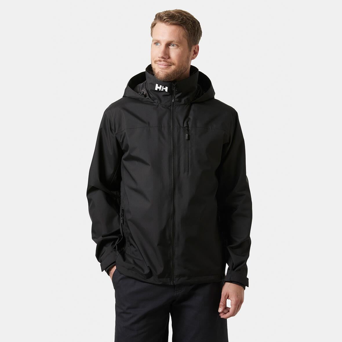 Helly Hansen Crew Hooded Jacket 2.0 Erkek Mont - Siyah