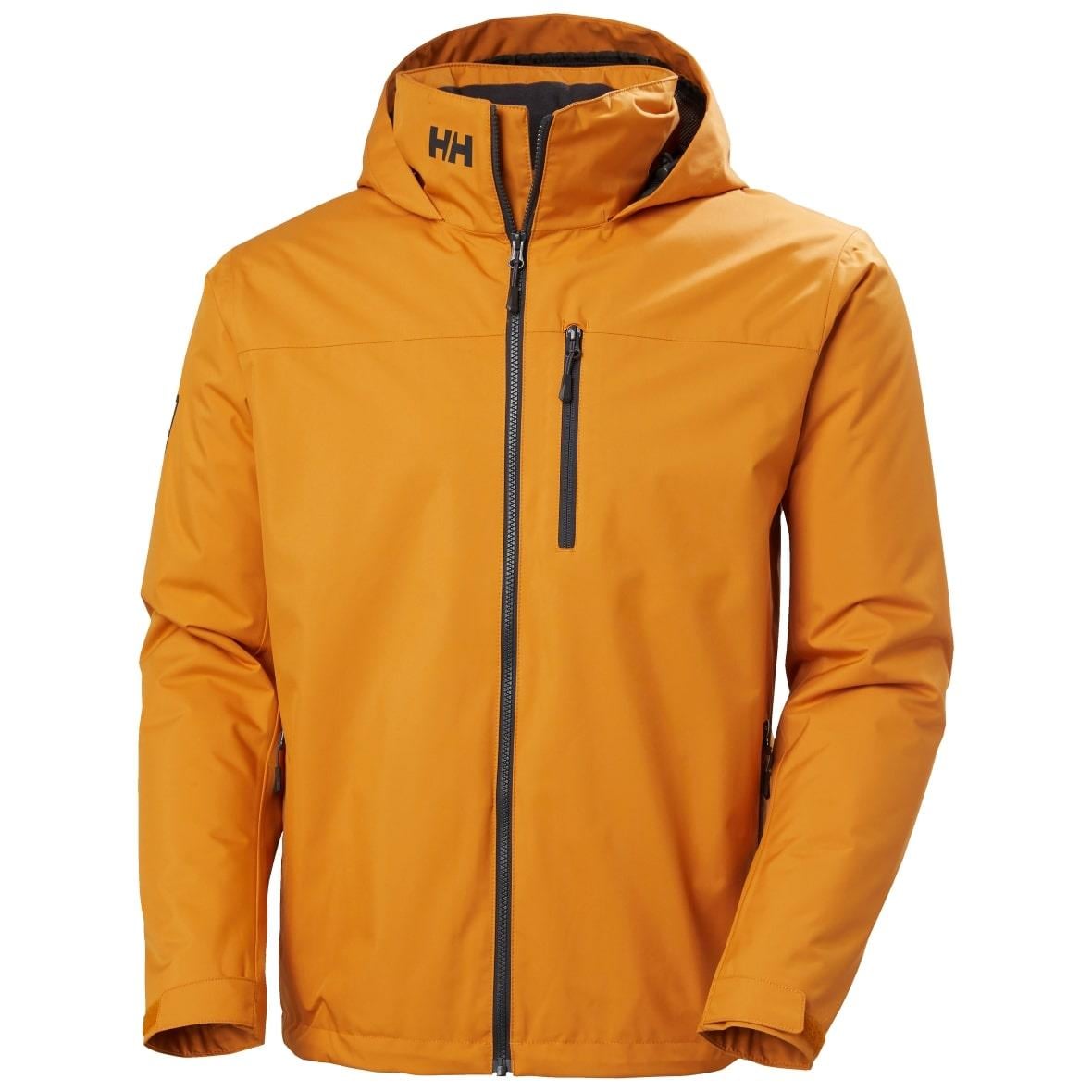 Helly Hansen Crew Hooded Midlayer Jacket 2 Erkek Mont - Hardal