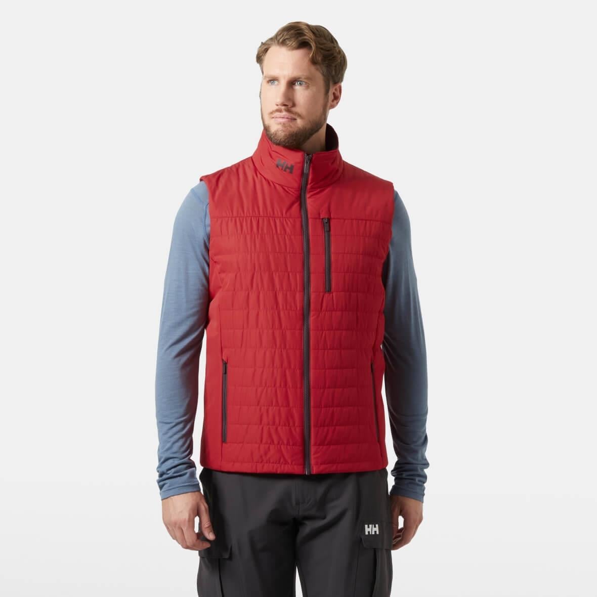 Helly Hansen Crew Insulator Vest Erkek Yelek - Kırmızı
