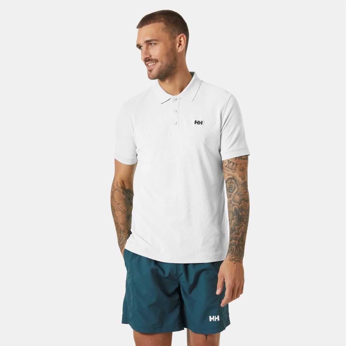 Helly Hansen Driftline Polo Erkek T-Shirt - Beyaz
