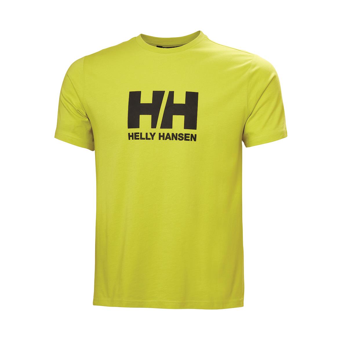 Helly Hansen HH Logo TShirt 3.0 Erkek T-Shirt - Lime