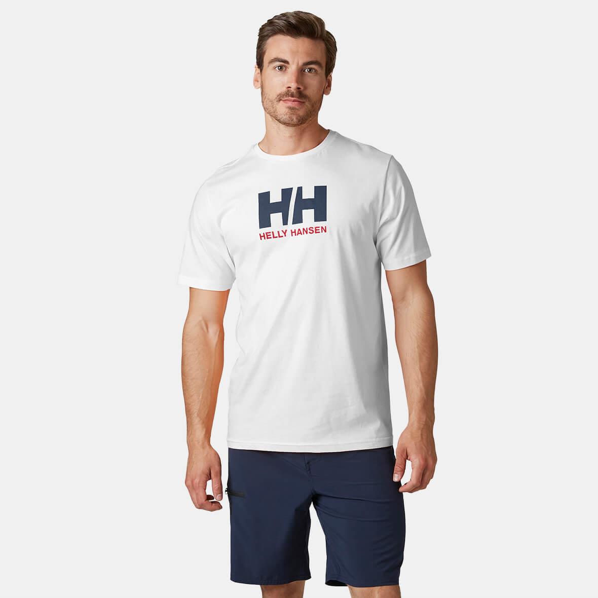 Helly Hansen HH Logo TShirt 3.0 Erkek T-Shirt - Beyaz
