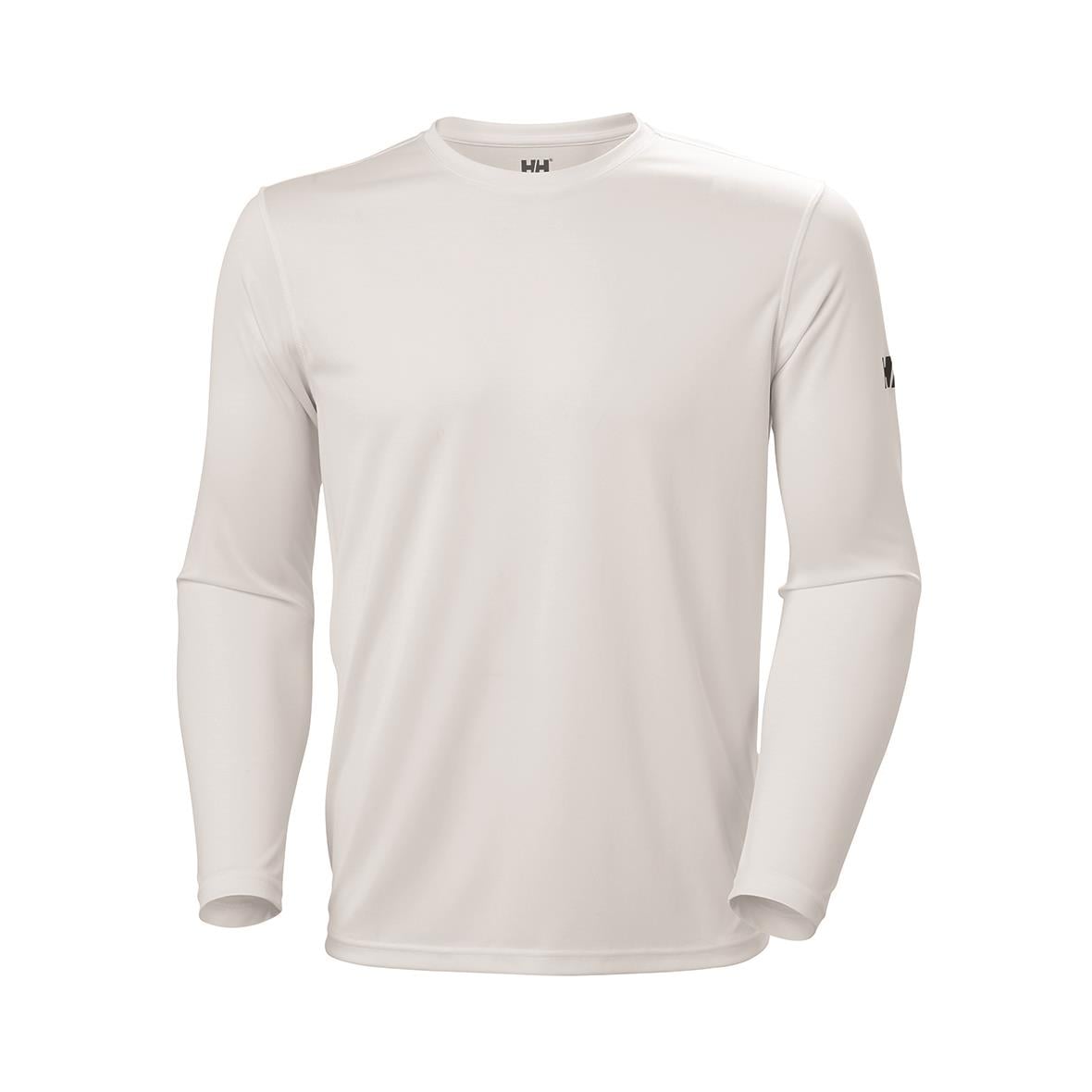 Helly Hansen HH Tech Crew LS 2.0 Uzun Kollu Erkek T-Shirt - Beyaz