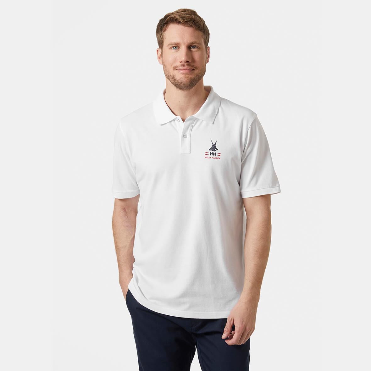Helly Hansen Koster Polo Erkek T-Shirt - Beyaz