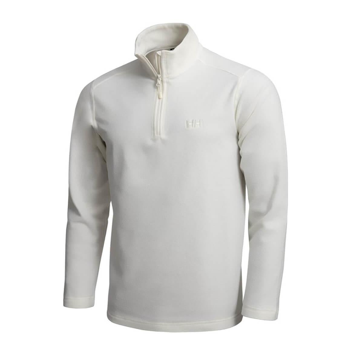 Helly Hansen Light Half Zip Polar Erkek Sweatshirt - Kar Beyazı