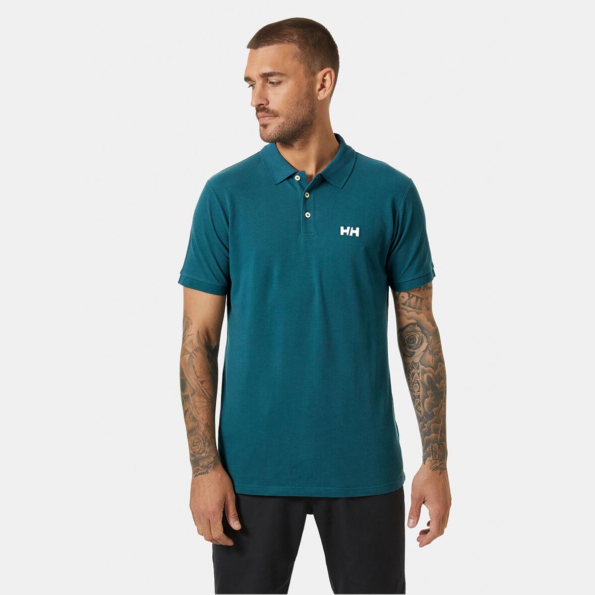 Helly Hansen Malcesine Polo Erkek T-Shirt - Petrol
