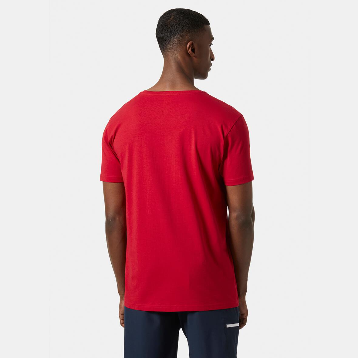 Helly Hansen Shoreline Erkek T-Shirt - Kırmızı