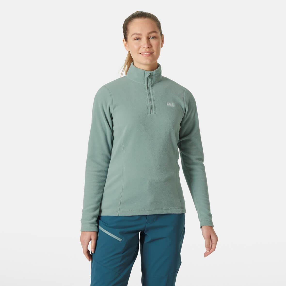 Helly Hansen Slope Polar Kadın Sweatshirt - Kaktüs Yeşili