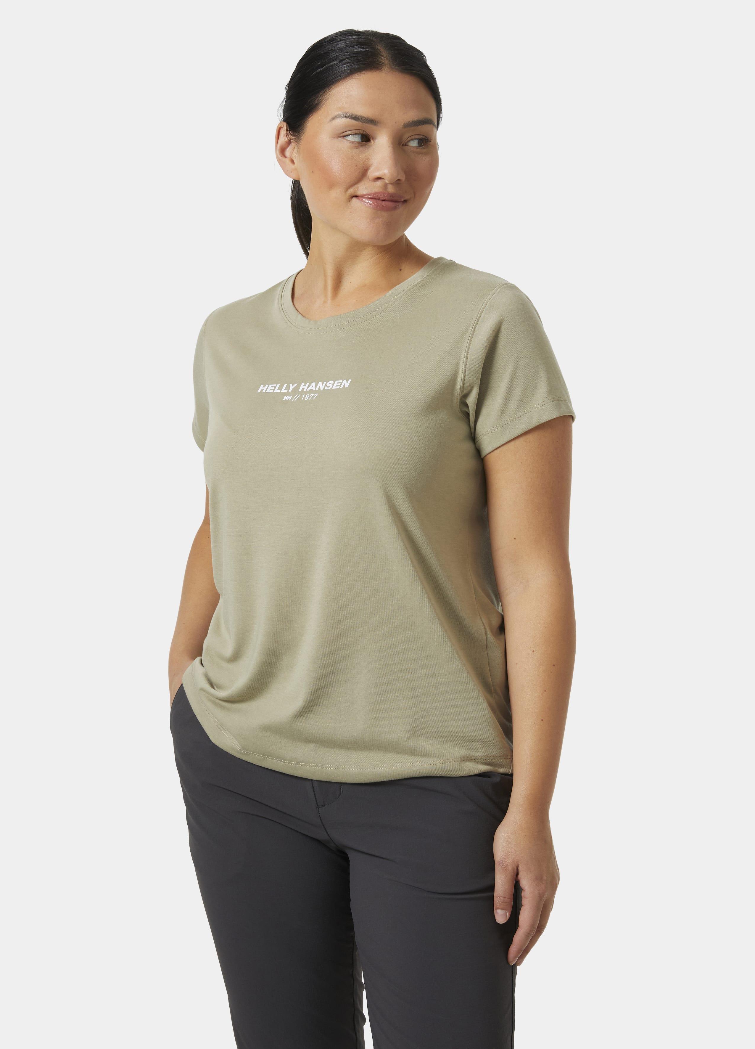 Helly Hansen W Allure Kadın T-Shirt - Haki