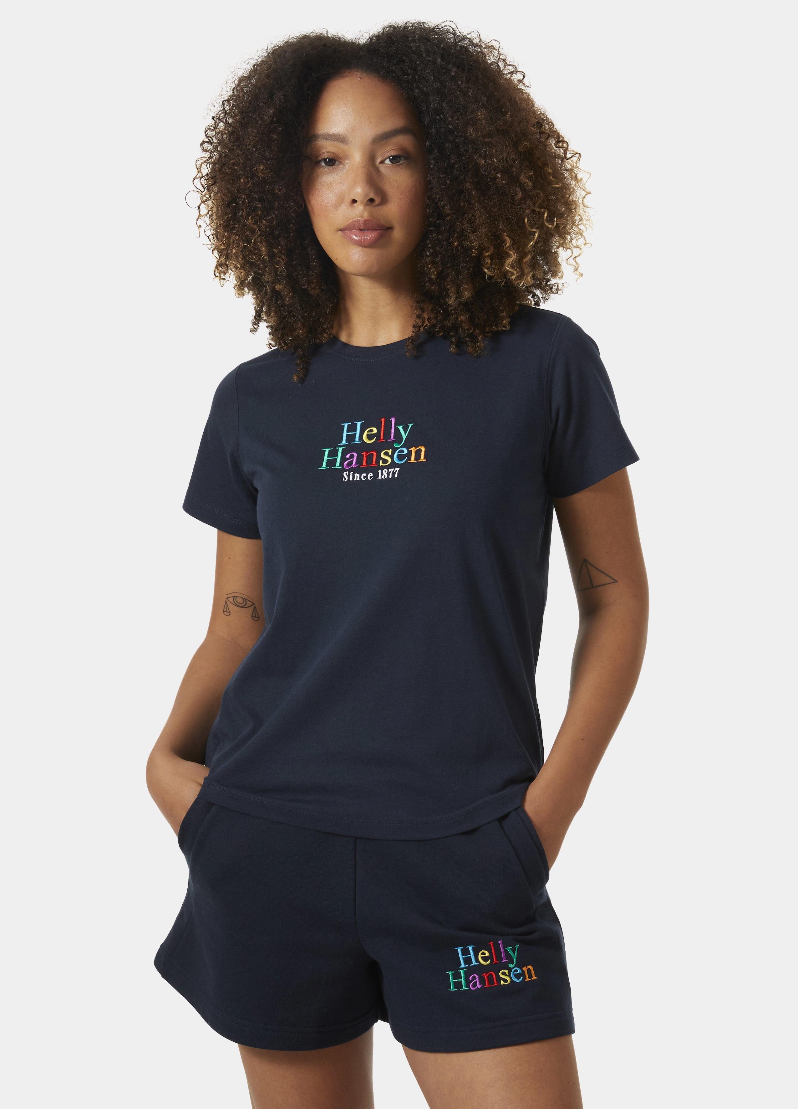 Helly Hansen W Core Graphic Kadın T-Shirt - Lacivert