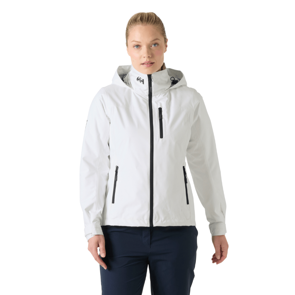 Helly Hansen W Crew Hooded Midlayer Jacket 2.0 Kadın Mont - Beyaz