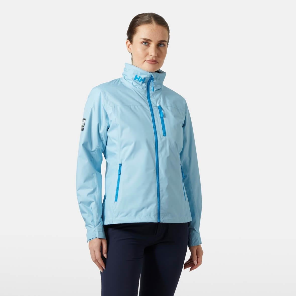 Helly Hansen W Crew Hooded Pile Jacket Kadın Ceket - Uçuk Mavi
