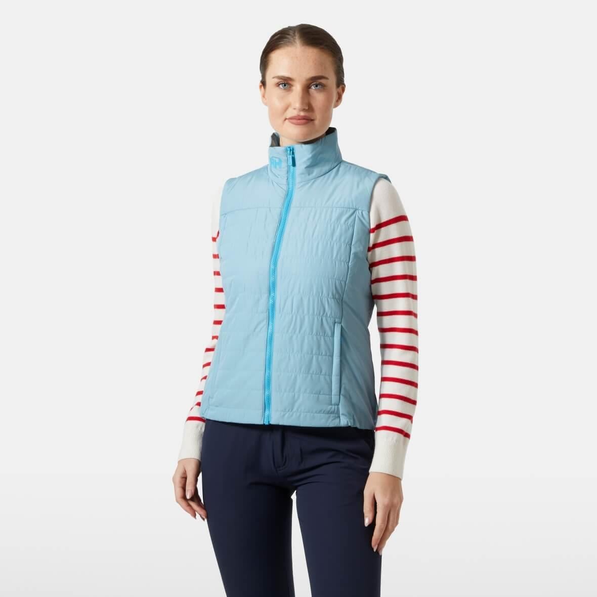 Helly Hansen W Crew Insulator Vest 2.0 Kadın Yelek - Gök Mavisi