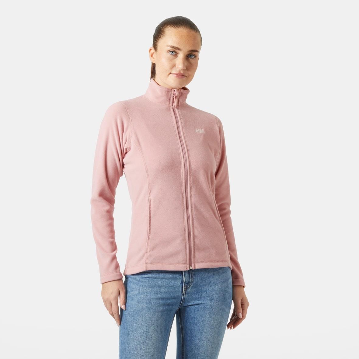 Helly Hansen W Full Zip Polar Kadın Mont - Pembe