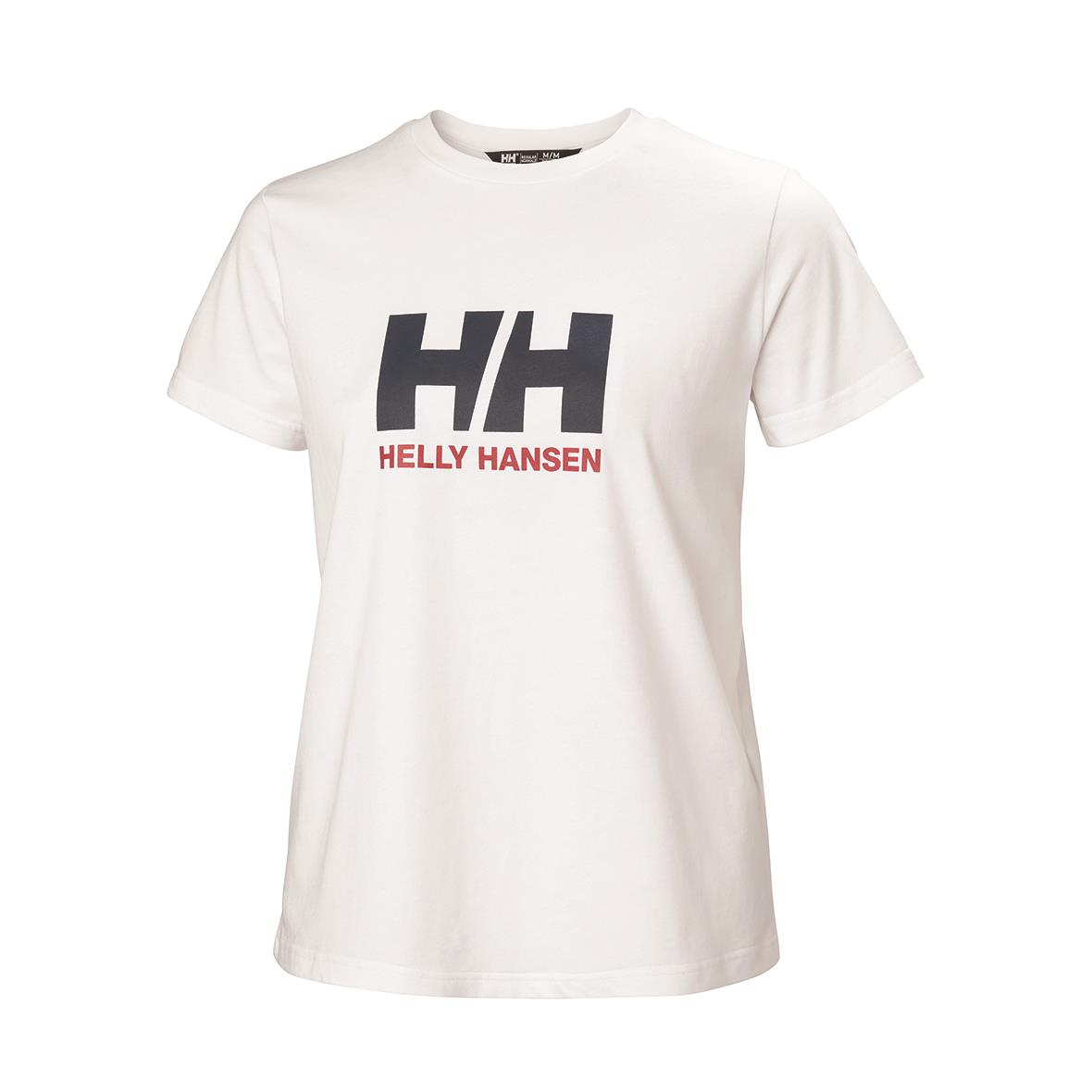 Helly Hansen W HH Logo TShirt 3.0 Kadın T-Shirt - Beyaz