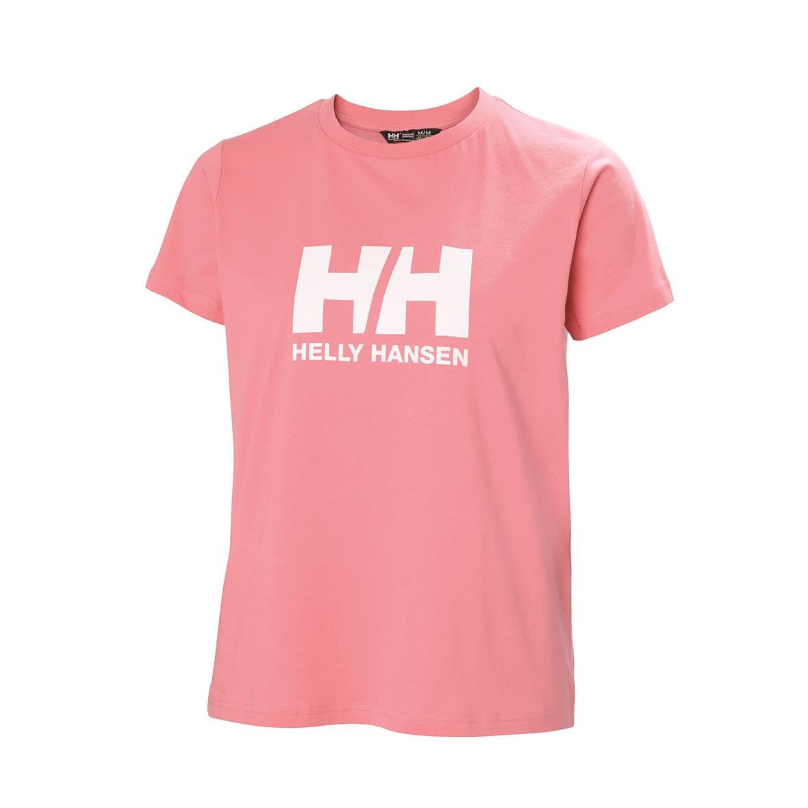 Helly Hansen W HH Logo TShirt 3.0 Kadın T-Shirt - Gül Kurusu