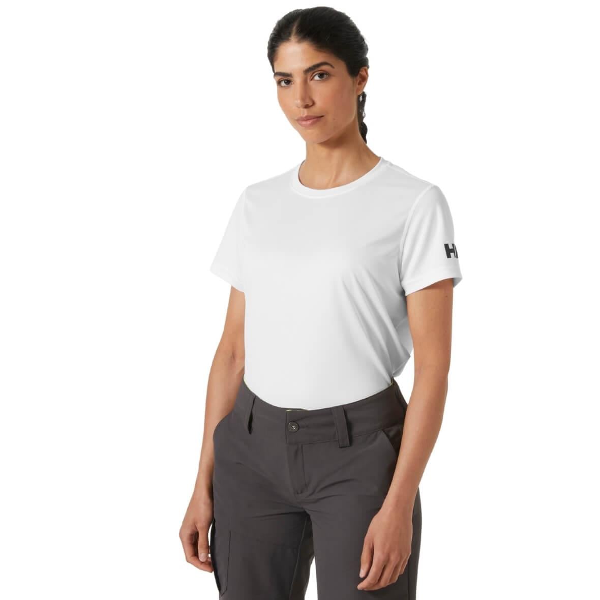 Helly Hansen W HH Tech Kadın T-Shirt - Beyaz