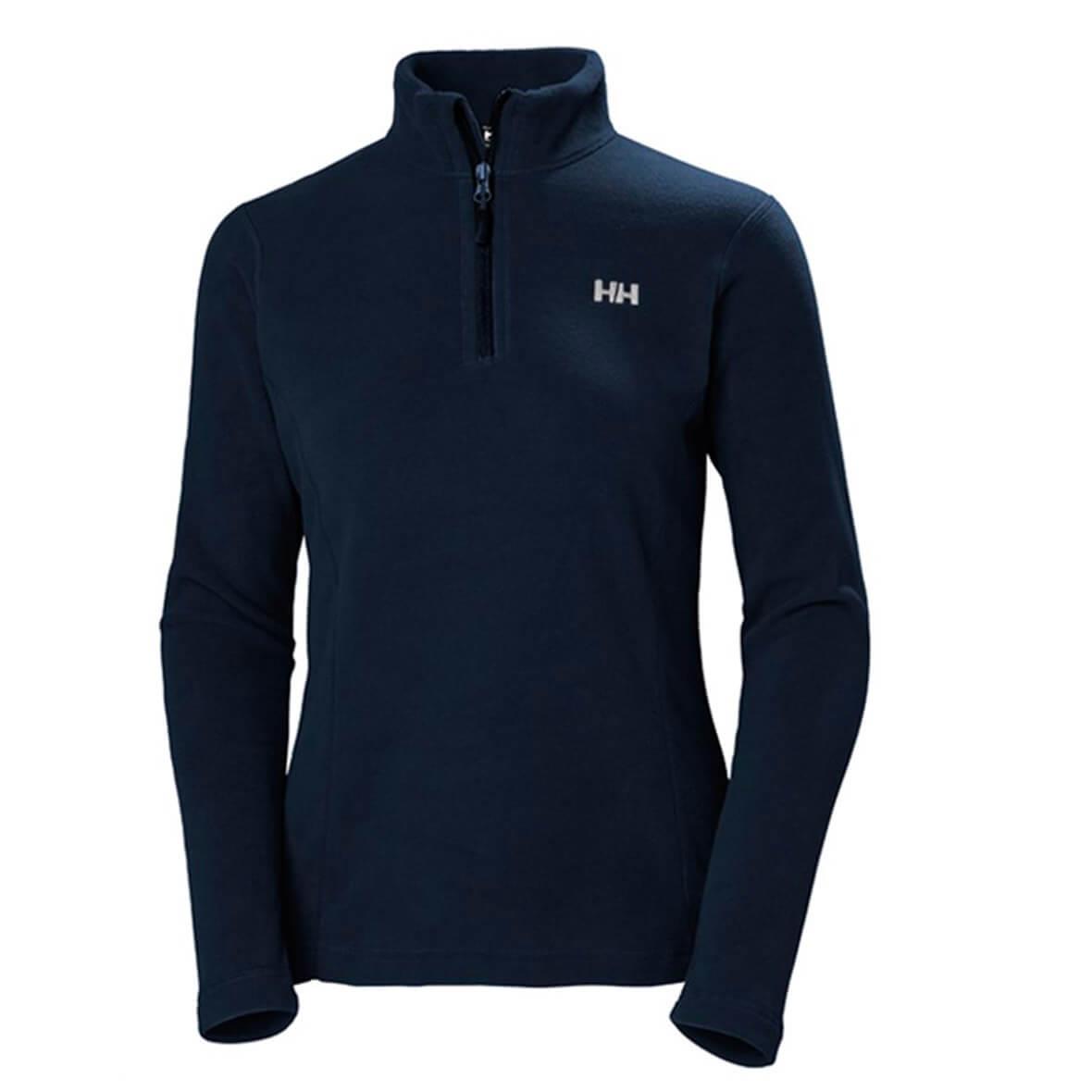 Helly Hansen W Light Half Zip Polar Kadın Sweatshirt - Lacivert