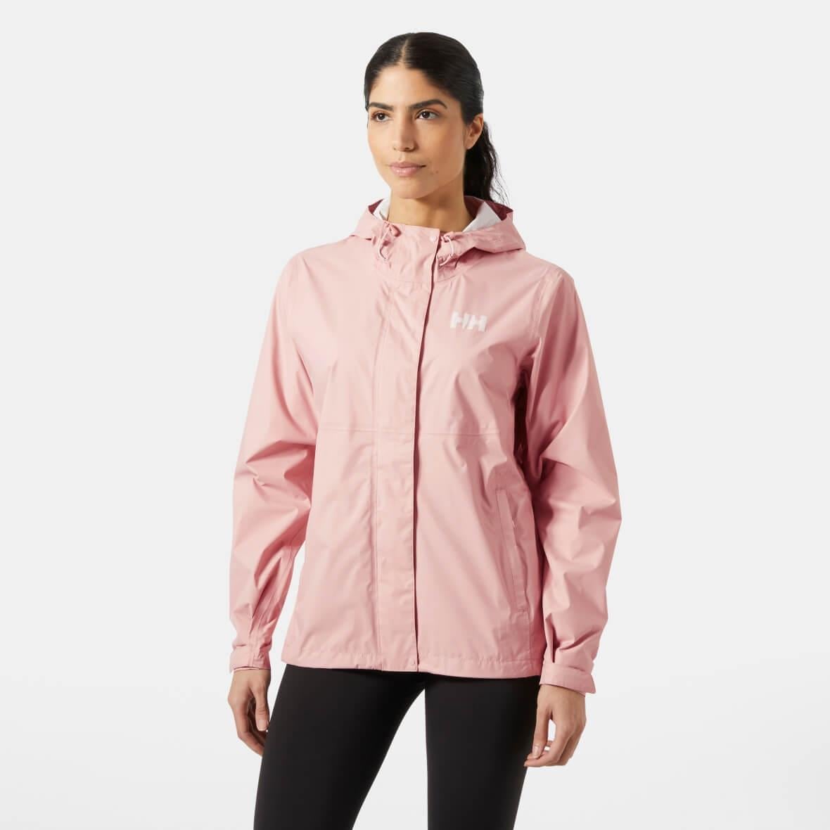 Helly Hansen W Loke Jacket 2.0 Kadın Yağmurluk - Pembe