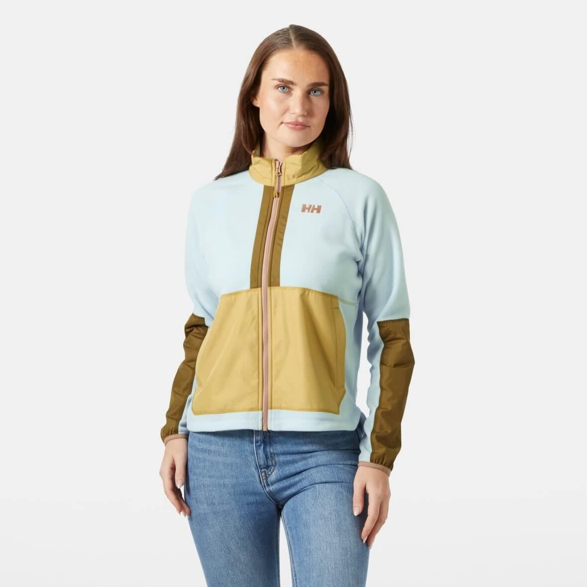 Helly Hansen W Rig Fleece Jacket Kadın Ceket - Uçuk Mavi