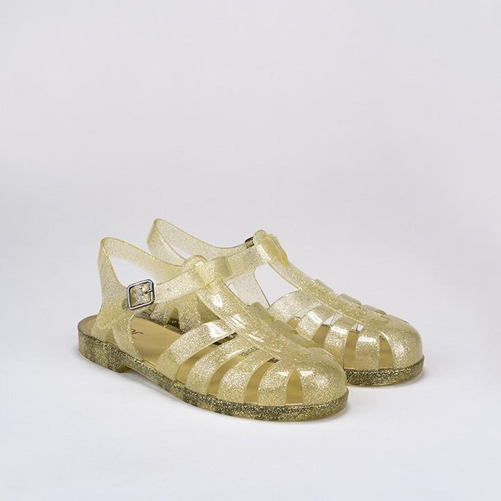 Igor Biarritz Brillo Kadın Sandalet - Altın Sim