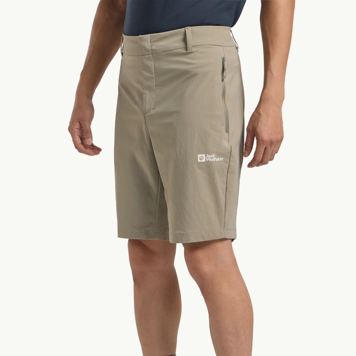 Jack Wolfskin Hikeout Shorts M Erkek Şort - Taş