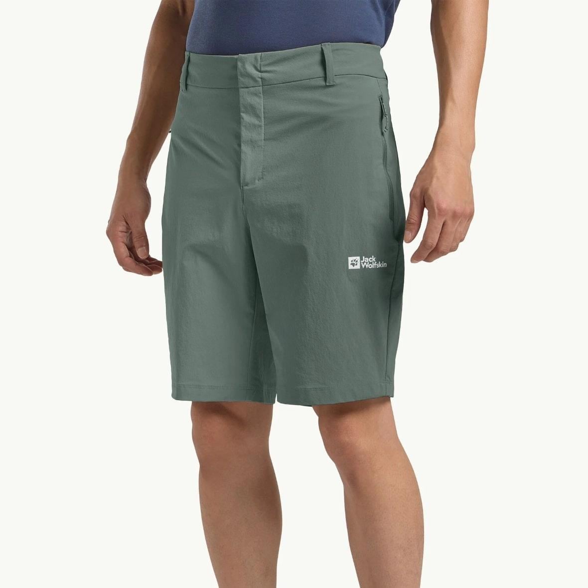 Jack Wolfskin Hikeout Shorts M Erkek Şort - Haki