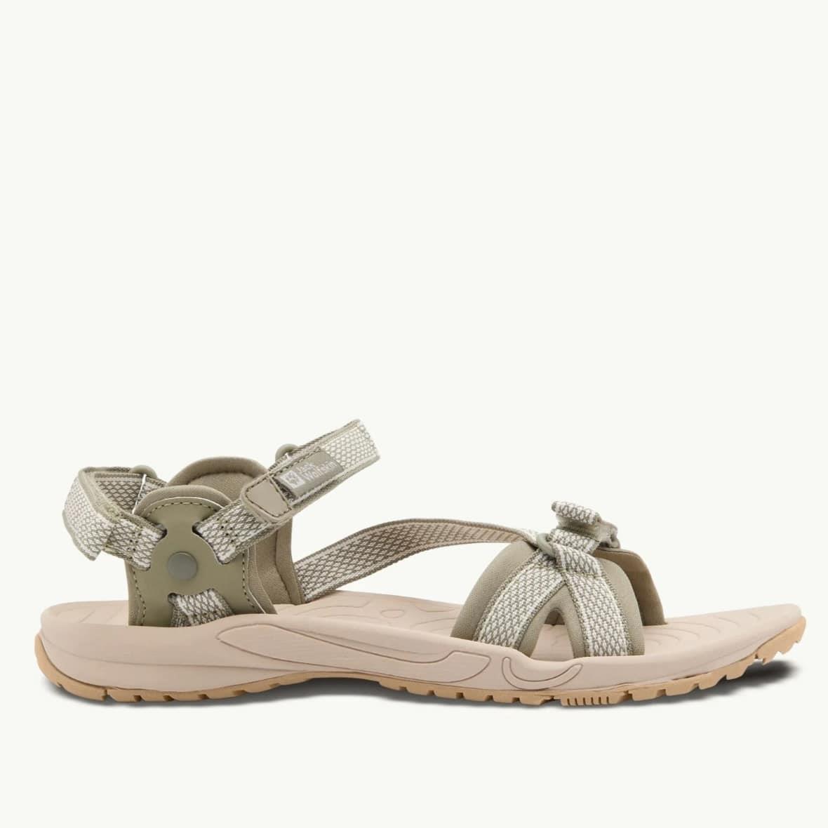 Jack Wolfskin Lakewood Ride Sandal W Kadın Sandalet - Haki